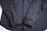 FREEWHEELERS / "Gemsa" WORK SHIRT (#2433002,JET BLACK)