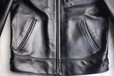 COLIMBO / HD CATTLE-DRIVER LEATHER JACKET (ZA-0124,BLACK)