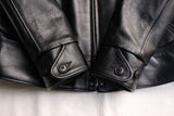 COLIMBO / HD CATTLE-DRIVER LEATHER JACKET (ZA-0124,BLACK)