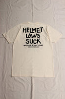 FREEWHEELERS / "HELMET LAWS SUCK" (#2525013,OFF-WHITE)