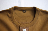 FREEWHEELERS / HENLEY NECK LONG SLEEVE SHIRT (#2435001,OLIVE DRAB)