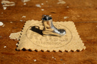 BO'S GLAD RAGS / Heritage Boot-Head Charm "Hunter" (A25-03,STERLING SILVER)