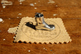 BO'S GLAD RAGS / Heritage Boot-Head Charm "Hunter" (A25-03,STERLING SILVER)