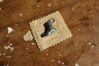BO'S GLAD RAGS / Heritage Boot-Head Charm "Hunter" (A25-03,STERLING SILVER)