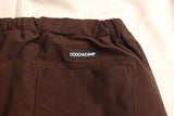 COOCHUCAMP / Happy 4way Durable Wide Pants (Brown)