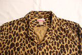 Cushman / LEOPARD PRINT NEL OPEN COLLAR SHIRT (25709,LEOPARD)