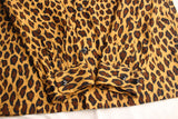 Cushman / LEOPARD PRINT NEL OPEN COLLAR SHIRT (25709,LEOPARD)