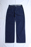 FREEWHEELERS / "LONGSHOREMAN" OVERALLS (#2412001,INDIGO WABASH STRIPE)