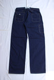 FREEWHEELERS / "LONGSHOREMAN" OVERALLS (#2412001,INDIGO WABASH STRIPE)