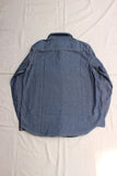 FREEWHEELERS / "LONG SLEEVE WORK SHIRT" THE IRONALL FACTORIES CO. (#2423001,INDIGO CHAMBRAY)