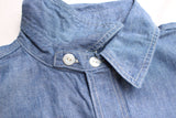 FREEWHEELERS / "LONG SLEEVE WORK SHIRT" THE IRONALL FACTORIES CO. (#2423001,INDIGO CHAMBRAY)