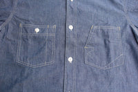 FREEWHEELERS / "LONG SLEEVE WORK SHIRT" THE IRONALL FACTORIES CO. (#2423001,INDIGO CHAMBRAY)