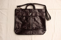 Rainbow Country / Leather Helmet Bag (RCL-60004,SEAL BROWN) / 2025 model