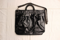 Rainbow Country / Leather Helmet Bag (RCL-60004,BLACK) / 2025 model