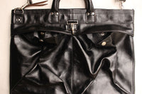 Rainbow Country / Leather Helmet Bag (RCL-60004,BLACK) / 2025 model