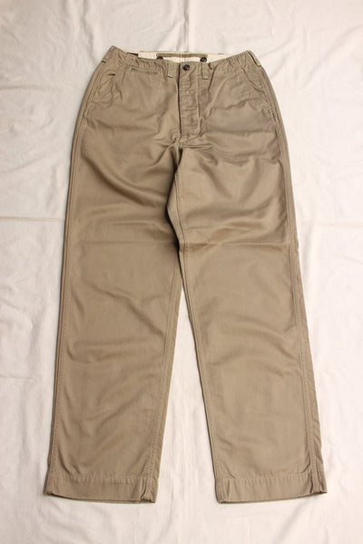 FREEWHEELERS / "M-1950" TROUSERS COTTON KHAKI (#2532003,KHAKI)