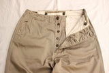 FREEWHEELERS / "M-1950" TROUSERS COTTON KHAKI (#2532003,KHAKI)