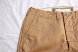 FREEWHEELERS / "M-1950" TROUSERS COTTON KHAKI (#2532003,CAMEL)