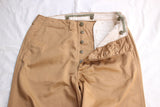 FREEWHEELERS / "M-1950" TROUSERS COTTON KHAKI (#2532003,CAMEL)