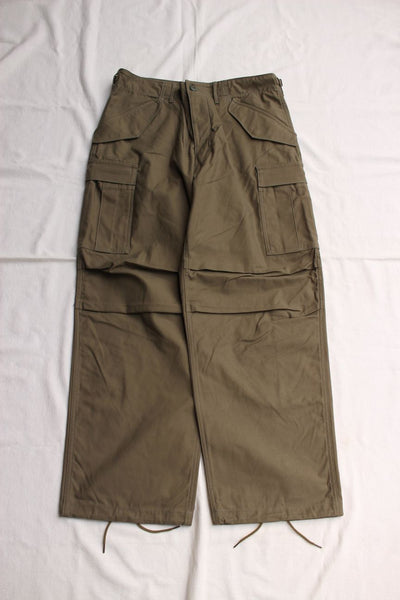 WORKERS / M65 Trousers (Cotton Nylon Sateen, OD)