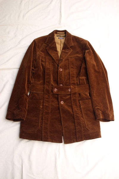 FREEWHEELERS / "MILWAUKEE" RIDING NORFOLK JACKET (#2531013,DARK MOCHA BROWN)