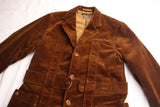 FREEWHEELERS / "MILWAUKEE" RIDING NORFOLK JACKET (#2531013,DARK MOCHA BROWN)