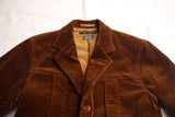 FREEWHEELERS / "MILWAUKEE" RIDING NORFOLK JACKET (#2531013,DARK MOCHA BROWN)