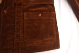 FREEWHEELERS / "MILWAUKEE" RIDING NORFOLK JACKET (#2531013,DARK MOCHA BROWN)