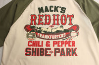 BO'S GLAD RAGS / “Mack's Red Hot Frankfurters” (A25-01,Wheat × Olive Green)