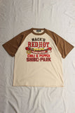 BO'S GLAD RAGS / “Mack's Red Hot Frankfurters” (A25-01,Wheat × Muddy Tan)