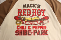 BO'S GLAD RAGS / “Mack's Red Hot Frankfurters” (A25-01,Wheat × Muddy Tan)