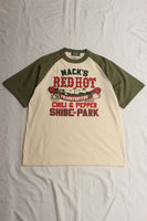 BO'S GLAD RAGS / “Mack's Red Hot Frankfurters” (A25-01,Wheat × Olive Green)
