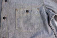 FREEWHEELERS / "Neal" (#2413002,WHITE PEPPER CHAMBRAY) / 2024AW