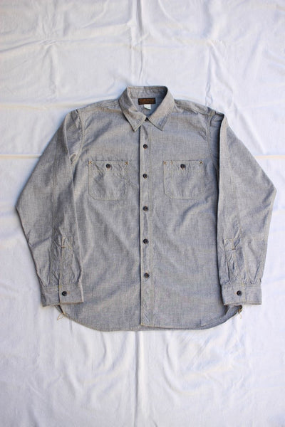 FREEWHEELERS / "Neal" (#2413002,WHITE PEPPER CHAMBRAY) / 2024AW