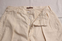 WORKERS / Officer Trousers RL Fit (White Denim)