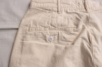 WORKERS / Officer Trousers RL Fit (White Denim)