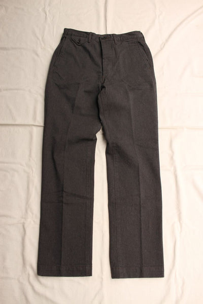 WORKERS / Officer Trousers, Regular Fit (Cotton Serge)