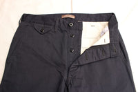 WORKERS / Officer Trousers, Regular Fit (8 oz Light Chino, Navy) / 2025AW