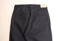 WORKERS / Officer Trousers, Regular Fit (8 oz Light Chino, Navy) / 2025AW