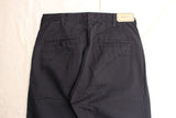 WORKERS / Officer Trousers, Regular Fit (8 oz Light Chino, Navy) / 2025AW