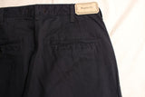 WORKERS / Officer Trousers, Regular Fit (8 oz Light Chino, Navy) / 2025AW