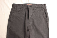 WORKERS / Officer Trousers, Regular Fit (Cotton Serge) / 2025AW
