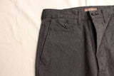 WORKERS / Officer Trousers, Regular Fit (Cotton Serge) / 2025AW