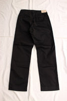 WORKERS / Officer Trousers, Regular Fit, Type2 (Black Chino) / 巻き縫い