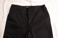 WORKERS / Officer Trousers, Regular Fit, Type2 (Black Chino) / 巻き縫い
