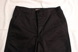 WORKERS / Officer Trousers, Regular Fit, Type2 (Black Chino) / 巻き縫い