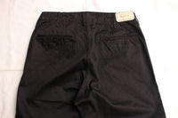 WORKERS / Officer Trousers, Regular Fit, Type2 (Black Chino) / 巻き縫い