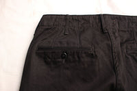WORKERS / Officer Trousers, Regular Fit, Type2 (Black Chino) / 巻き縫い