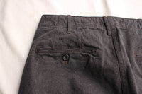 WORKERS / Officer Trousers, Regular Fit, Type2 (Cotton Serge) / 巻き縫い