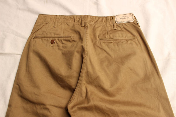 WORKERS / Officer Trousers, Regular Fit, Type2 (USMC Khaki) / 巻き